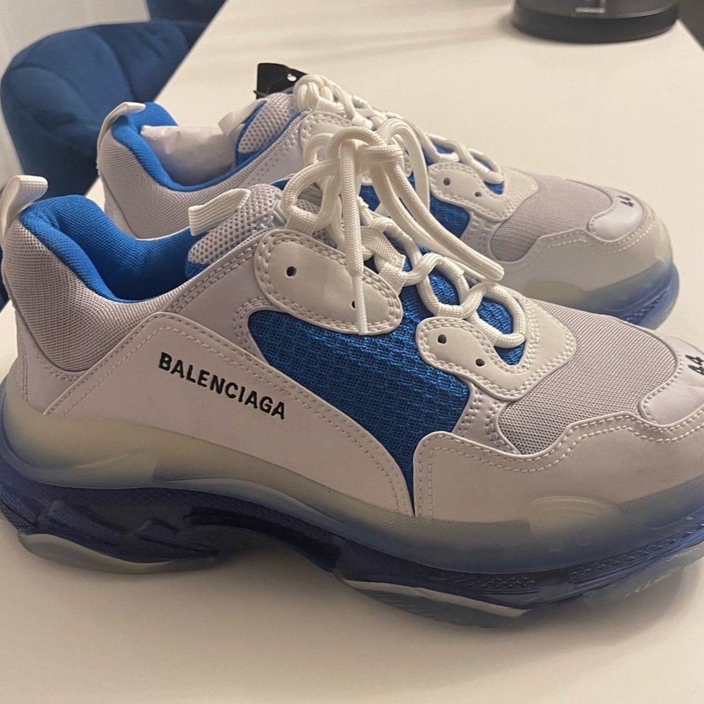 Balenciaga Triple S White/Blue